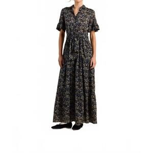 NEW TROVATA martine maxi dress in orchard frost